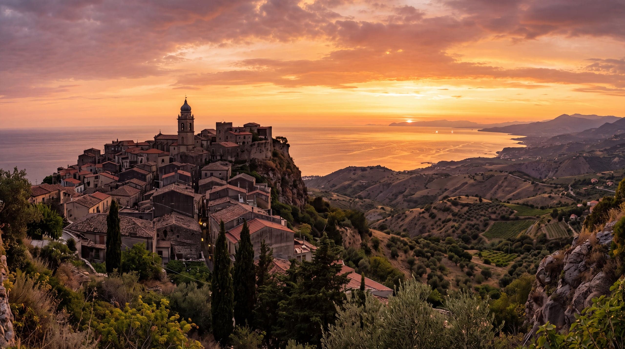 Scorcio del borgo di Spilinga