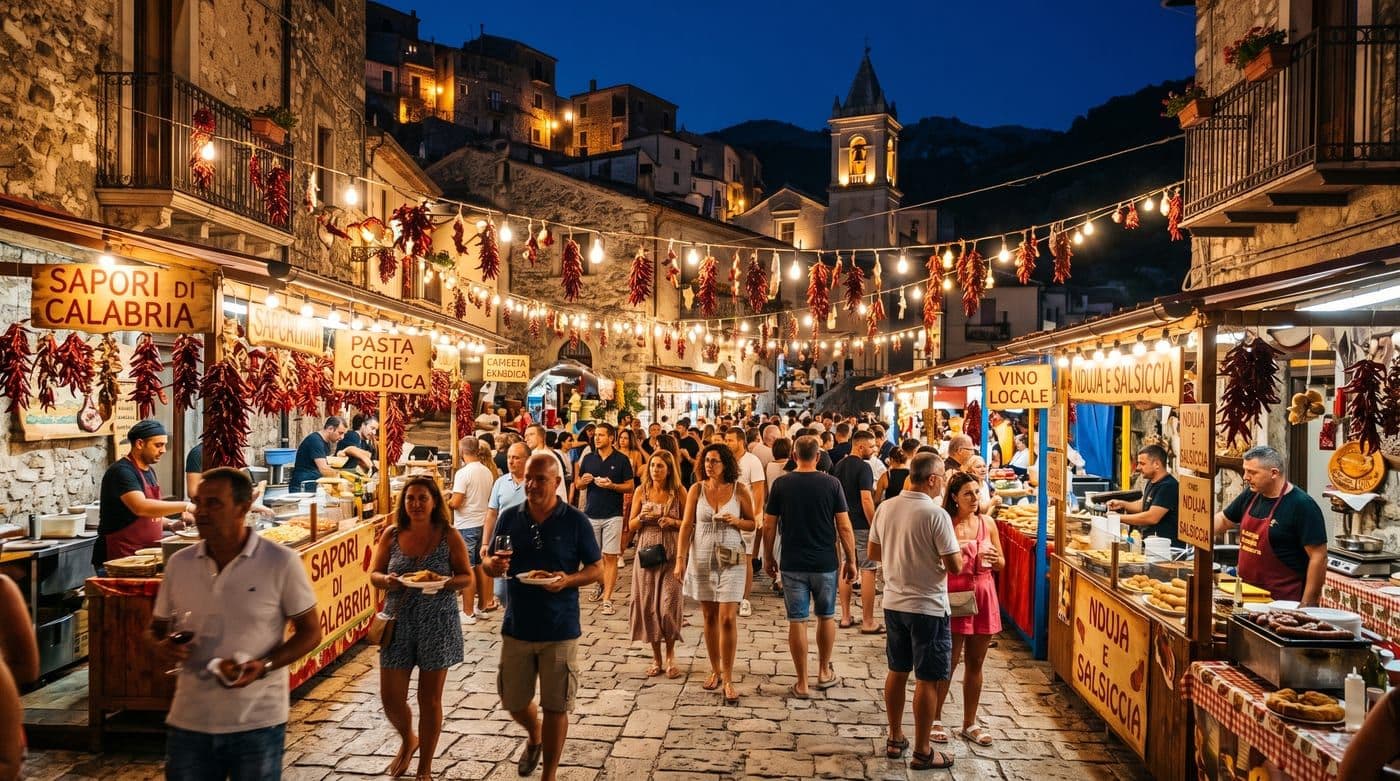Sagra della 'Nduja — Corso Garibaldi, Spilinga